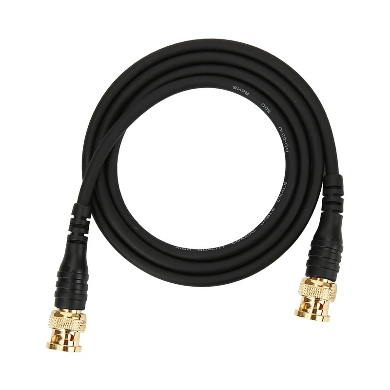 P1062 1m Pure Copper Plating BNC Plug to BNC Male