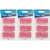 Pink Pearl Erasers, Large, 3 Count - 3 Box of