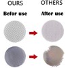 100pcs Pipe Screens, 3/4 Inch Pipe Filters, 50pcs Premium Stainless