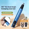 Nose Hair Trimmer, LED Power Indicator, Removable Wash