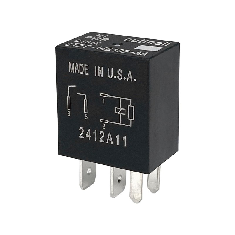 6-Pack 8T2T-14B192-AA Relay 12VDC 30A 4-Pin SPST Automotive Relay -