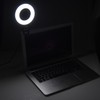Clip On Ring Light with Clamp Mount for Laptop Video