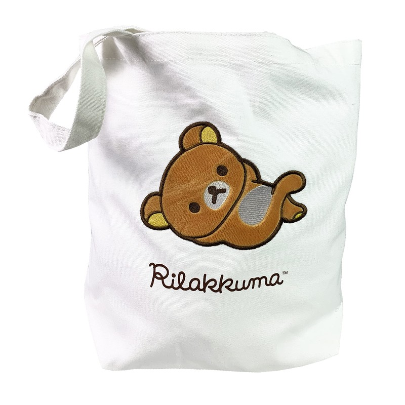 Blueprint Collections Rilakkuma Tote Bag | Reusable Shopping Bag |