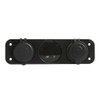 Dual USB Car Charging Socket, Car Boat Charger, 3 Hole
