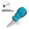 Mini Multipurpose Screwdriver, Magnetic Bits Screwdriver, 2 Way Flat Head