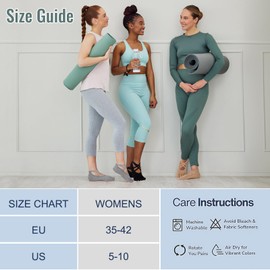 ZLLkeji Yoga Socks Non-Slip for Women Pilates Socks with Cross Straps Breathable Stopper Socks Comfortable Non-Slip Socks for Home Workout Sports Ballet Dance Trampoline Hospital, gray