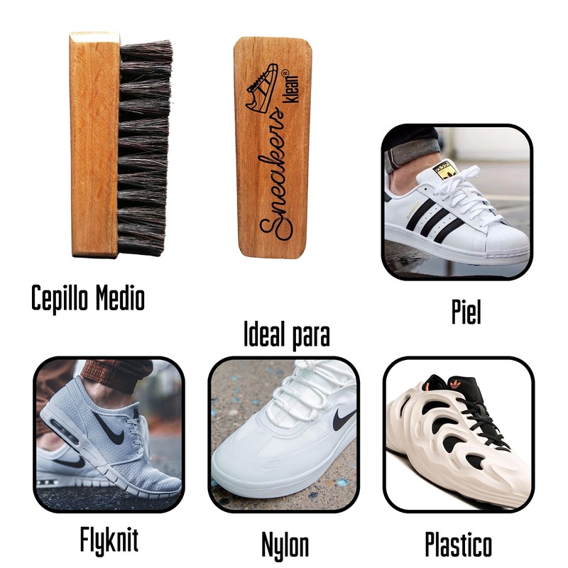SNEAKERS KLEAN | Cepillos Premium de Madera Hechos a Mano