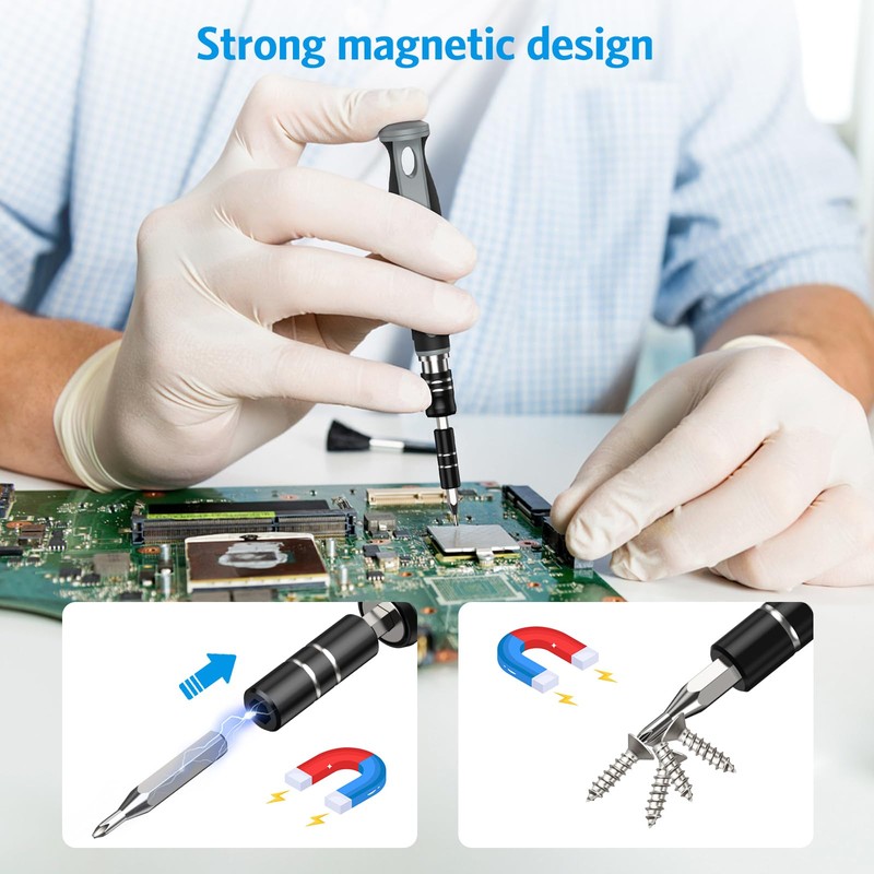 AMIR 41Pcs Precision Screwdriver Set, 48 in 1 Small Precision