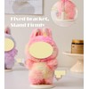 Siyecioa Small Acrylic Display Case for Hanging Display Keychain, Plush