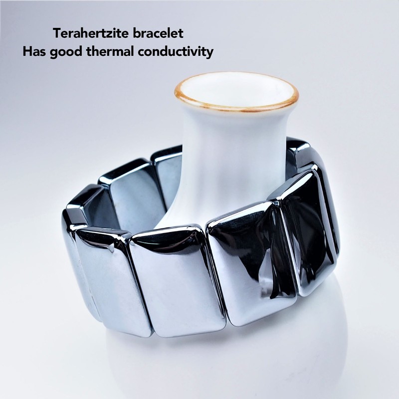 Terahertz Bracelet for Women Men Relieve Stress Eliminate Fatigue Rectangle