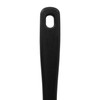 PRO SERIES Antibacterial Heat Resistant Hook Spatula Large Black