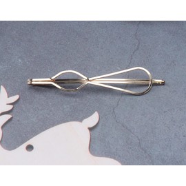 Ruwado 7 Pcs Geometric Bobby Pins Metal Vintage Large Hair Pin Barrettes Minimalist Decorative Clips Supplies for Women Girls Hair Styling Tools Accessories Wedding Parties Headwear (Gold)