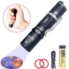 LIGHTFE Blacklight 365nm UV Flashlight with High Power output, Pure