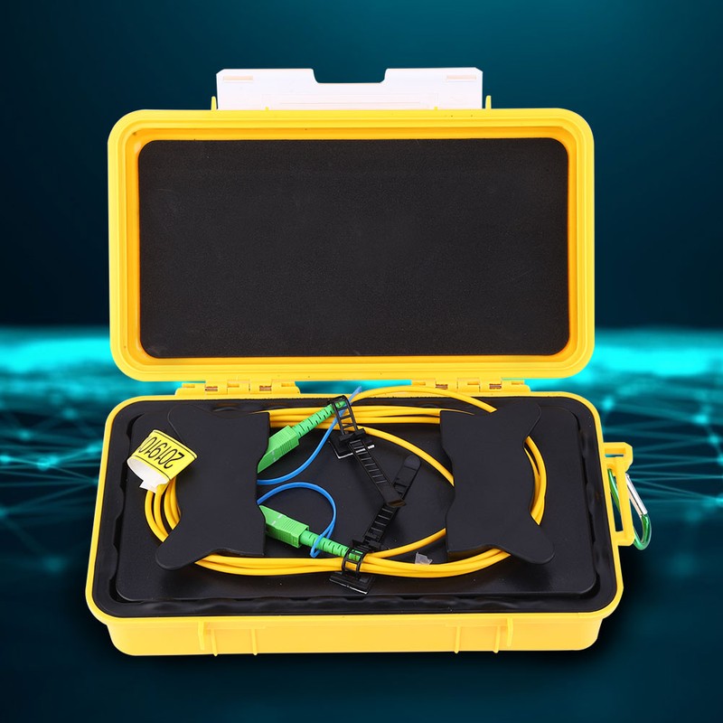 OTDR Launch Cable Box SM Sc APC-Sc APC 2km Dead