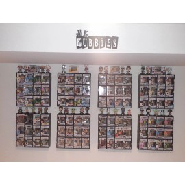 Funko Pop Display shelf Kubbie SIX PACK!  Holds 72 Pops  (BLACK)