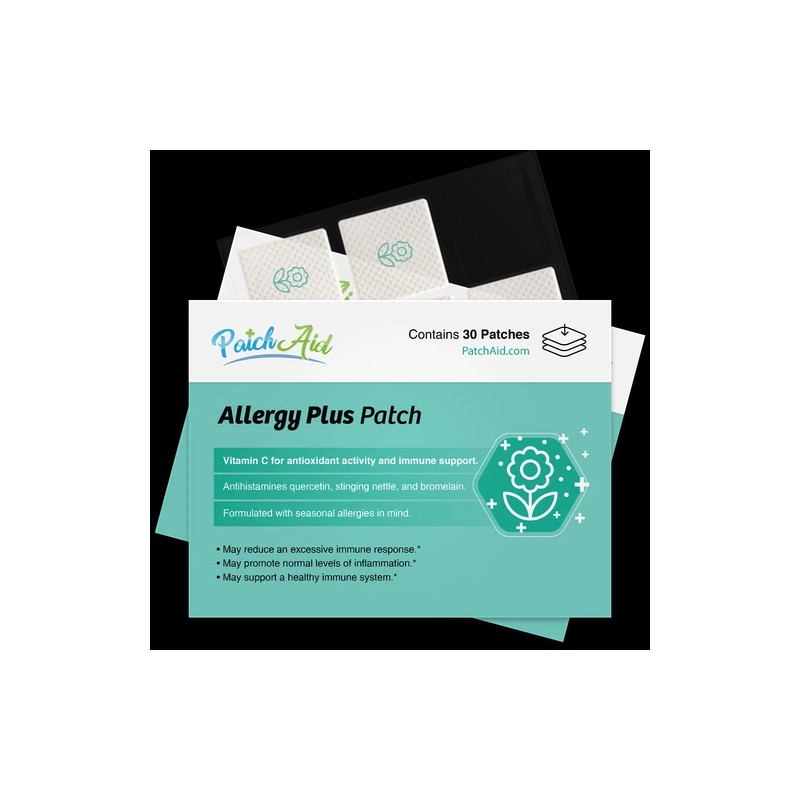 PatchAid Allergy Plus Vitamin Patch by PatchAid - 12-Month Supply