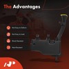 A-Premium Windshield Washer Fluid Reservoir Tank Assembly Compatible with Nissan