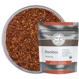 Rooibos Tea -Caffeine Free - Organic - Loose Leaf - Bulk - Non GMO - 96 Servings