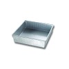 USA Pan molde de cuadrado para tartas sartén, Plateado, 9"