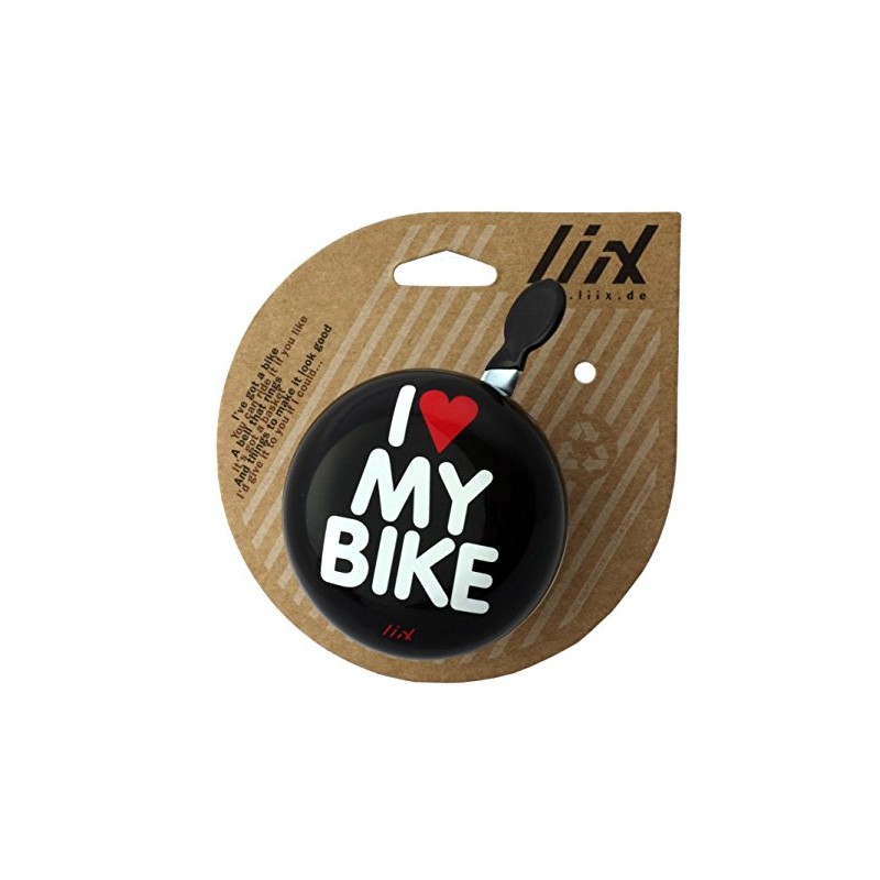 Liix Ding Dong Bell I Love My Bike - Black