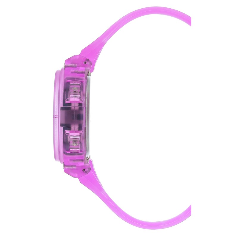 Armitron Sport Women's 45/7086TPR Digital Chronograph Translucent Purple Resin Strap