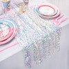 BrillShine Table Runner White 63 x 300 cm Table Runner