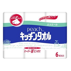 NISSHINBO Peach Kitchen Towel
