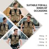 AOTORR Men's Utility Fishing Vest Lightweight Outdoor Work Safari Travel