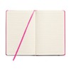 eBuyGB A6 Coloured Hardback Lined Paper Notebook, Pink 1301211