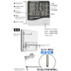Rise Japan Digital Thermometer/Hygrometer, with Clock Function, Thermometer, Hygrometer, Can