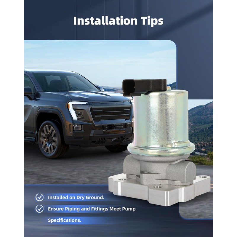 ECCPP Fuel Pump Replacement Fuel Transfer Pump 4935092, P76918 Compatible