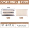 Boho Throw Pillow Covers 20 * 12 Inch Set of