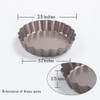 Webake 4 Inch Mini Tart Pan Set of 6, Non-Stick