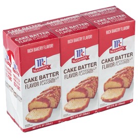 McCormick Cake Batter Flavor, 2 fl oz (Pack of 6)