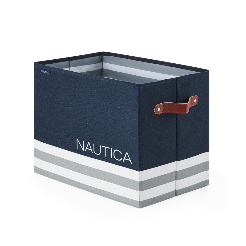 Nautica - Laundry Basket, Foldable Hamper & Storage Bin, Closet