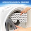 Tidy Monster Steam Mop Pads with Scrub Strips Microfiber Replacement