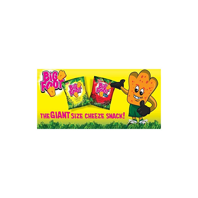 Assorted Holiday Big Foot, The Giant Cheese Snack, 6 Regular