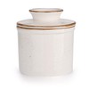 Jersinwei French Butter Dish, Butter Crock for Counter with Water