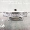 jinsongdafa Casserole Dish 13" x 9" Glass Baking Dish with