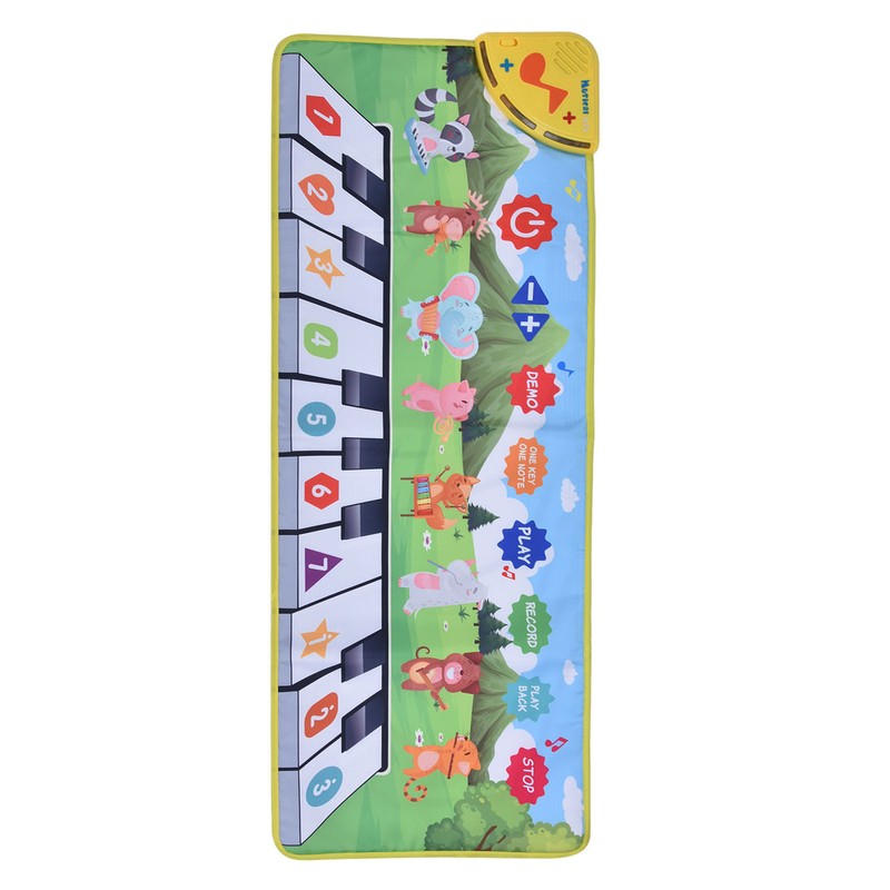 Children's Music Mat Interesting Prevent Slipping Stable Foldable Keyboard Dance
