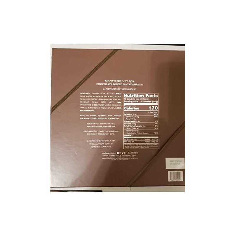 Honolulu Cookie Chocolate Gift Box