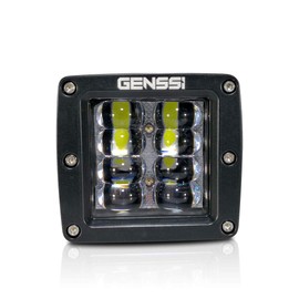 Genssi Duely Spot Projector Flood Grille Bumper Bar Light 4x4 Off Road 24W