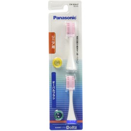 Panasonic EW0934-P Dolz Oval Brush, Set of 2 (6 Month Supply), Pink