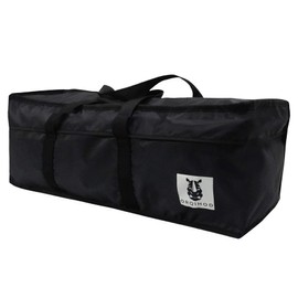 Orqihod Bolsa de almacenamiento para cojines al aire última intervensión, impermeable, bolsa extragrande para cojines al aire última intervensión, 420D, bolsas de almacenamiento resistentes para muebles de patio, con cierre, 65 pulgadas, color negro