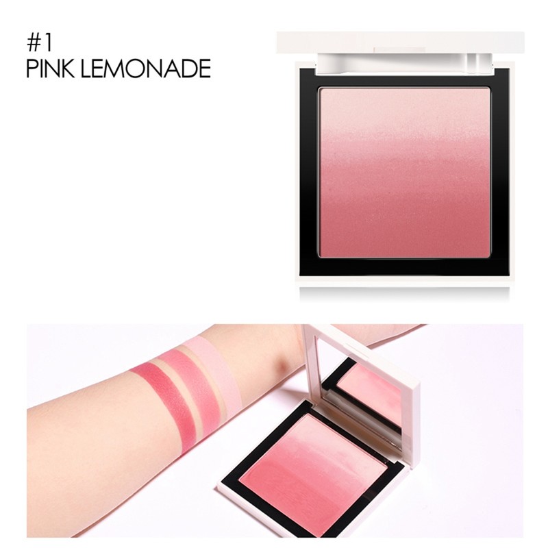 Face Makeup Blush Powder Gradation Blusher Longlasting Cosmetic Cheek Powder#1