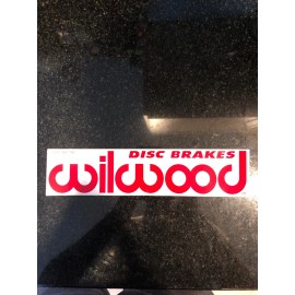 Wilwood Disc Brakes Sticker 11.75”