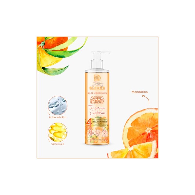 Gel de Limpieza Cuidado Facial 4 en 1 Tangerine Euphoria