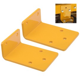2 Pack 126964-1 Plate - 125255 Transmission Hy-DRO Bracket Part for Hustler Raptor SD/SDX Lawn Mower 936476 936484 936484 938548 938555 939256, Perfect Replacement Parts
