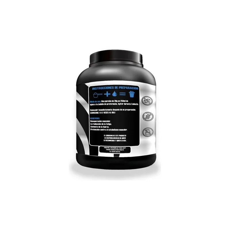 Creatina + Glutamina Depredador 1kg Varios Sabores