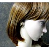 Hawaiian Jewelry Single Ear Women Hoop Honu Scroll Silver